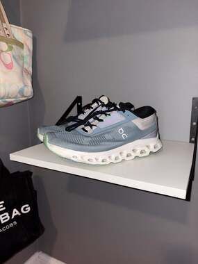 On Running Women's Cloudstratus 3 Road Running Shoes Wash Nimbus